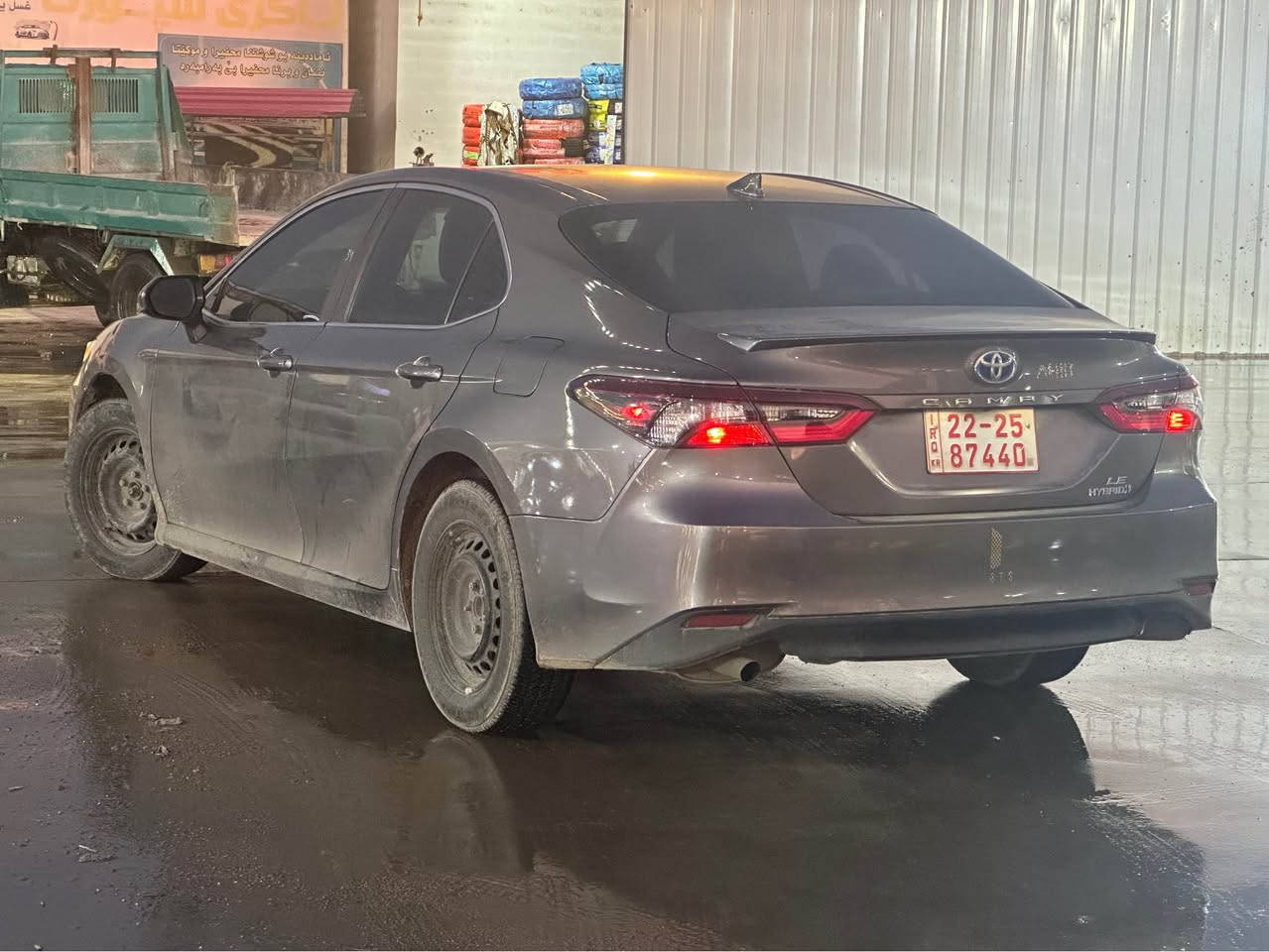 كامري ٢٠٢٣ هايبريد حادث موجوده سياره جاهز بدون مصرف مواصفات بصمه و شاشه و كاميره و رادار و تعديد سرعه مكان سياره عقره سعر ١٩٥ ورقه بيها مجال قليل 

*********** سميل, دهوك
