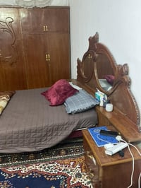 من رخصه الادمن غرفه نوم صاج عراقي 6 أبواب +ملحق السعر550 وبيها مجال عن...