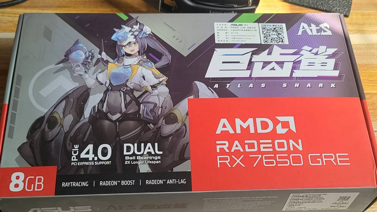 السلام عليكم كرت rx 7600 نسخة gre
يعني مكسور السرعة تقريبا فرق اداء 5 بالمية
نظيف اللواصق مال الشركة موجودة للعلم هاي النسخة نزلت ب2025
بي av1 انكود للبثوث وبي انوية rt بس مو اقوى من nvidia اكيد
ادائه اقوى من 3060 باغلب الالعاب حوالي 25 بالمية 
سعره 350 ما عندي توصيل مكاني بغداد مدينة الصدر


**إذا كنت صاحب هذا الإعلان وتريد حذفه لأي سبب، رجاءا أرسل رسالة إلى الدعم الفني**