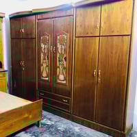 غرفة نوم • خشب • صاج عراقي