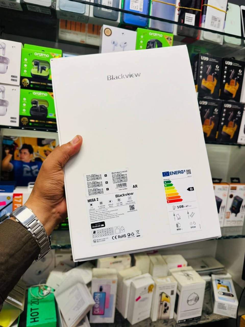 ايباد Blackview
ذاكرة ٢٥٦ 
حجم ١١
بطاريه ٩٠٠٠ ملي امبير
ايباد حلو مرتب مخصص دراسه او العاب 
ملحقات ويا كيبورد وماوس وشاحنه 
سعر خاص 
تواصل ***********
