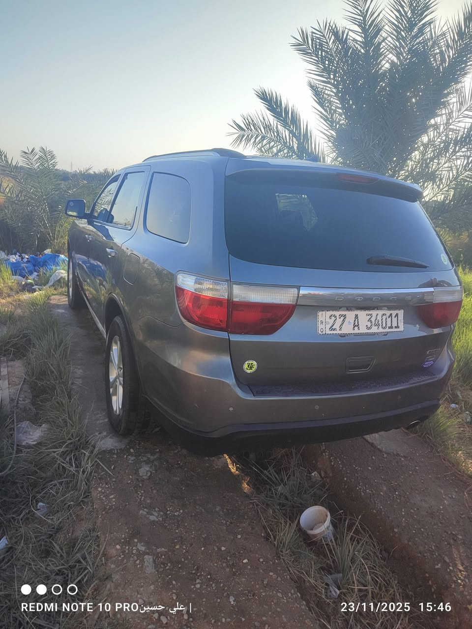 السلام عليكم دورنگو للبيع موديل 2012 محرك 6 سلندر 3600 جاهزه كير محرك. حداده سنويه جديده رقم انگليزي بسمي تحويل مباشر سياره سياره مكفوله من الضربه بيها مكانات صبغ 
مكاني ناصريه الغراف 
***********
السعر 160 بيها مجال
