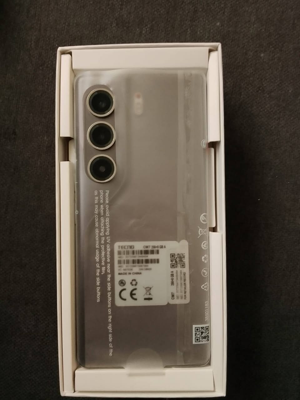 ‏سلام عليكم
‏تكنو كامون 40 برو 5G 
‏شاشه امولد 144 هرتز 
‏90 فريم ذاكره 256 عشوائيه 16 
‏كامل ملحقات كامره 50 ميگا بكسل 
‏جهاز جديد لا مفتوح ولا مبدل بي شي 
‏مقاومه الماء ومقاومه الكسر والغبار      Ib69
‏بطاريه 99 سماعه ستيريو 
‏السعر 325 وبي مجال بسيط 
‏مكاني كربلاء حي العامل
‏***********
