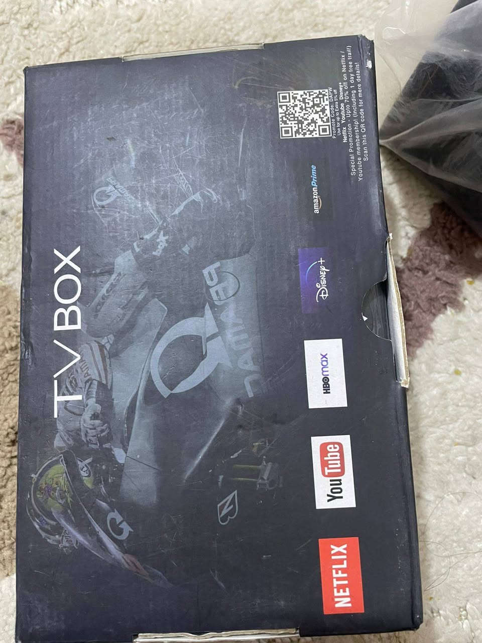 جهاز تيفي بوكس امزون منصب عليه كافة الطبيقات افلام ومسلسلات الفين قناة و مباريات مشفره مباشره بدون اشتراك جيب وشغل سعر 20الف تصفيه شباب


**إذا كنت صاحب هذا الإعلان وتريد حذفه لأي سبب، رجاءا أرسل رسالة إلى الدعم الفني**