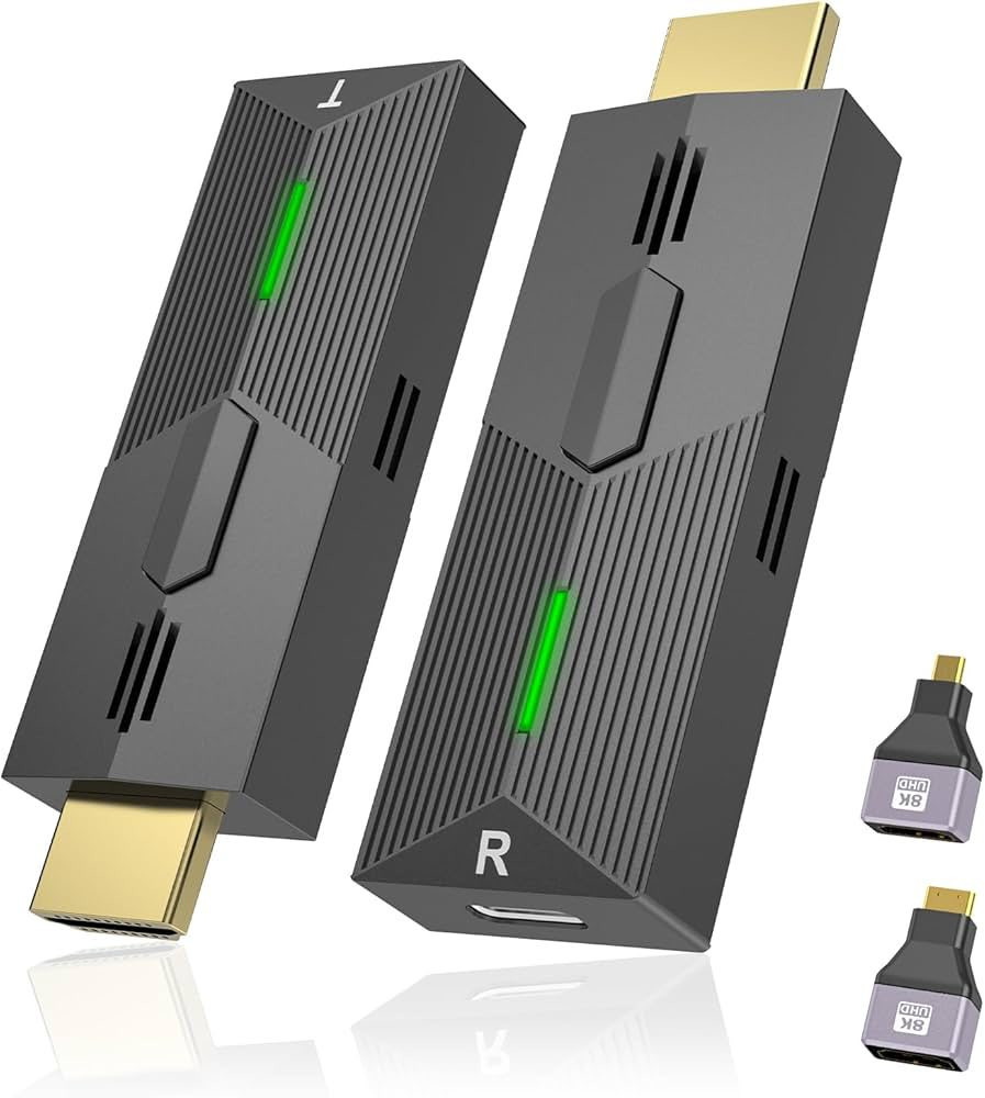 HDMI وايرلس

جهاز إرسال واستقبال HDMI لاسلكي، يدعم فك تشفير 4K لاسلكي بتردد 2.4 جيجا هرتز/5 جيجا هرتز، وإخراج 1080 بكسل، يعمل بتقنية التوصيل والتشغيل لبث الفيديو والصوت من الكمبيوتر المحمول/الكمبيوتر الشخصي/صندوق التلفزيون إلى الشاشة/التلفزيون/جهاز العرض (30 مترًا).

توصيل موجود


**إذا كنت صاحب هذا الإعلان وتريد حذفه لأي سبب، رجاءا أرسل رسالة إلى الدعم الفني**