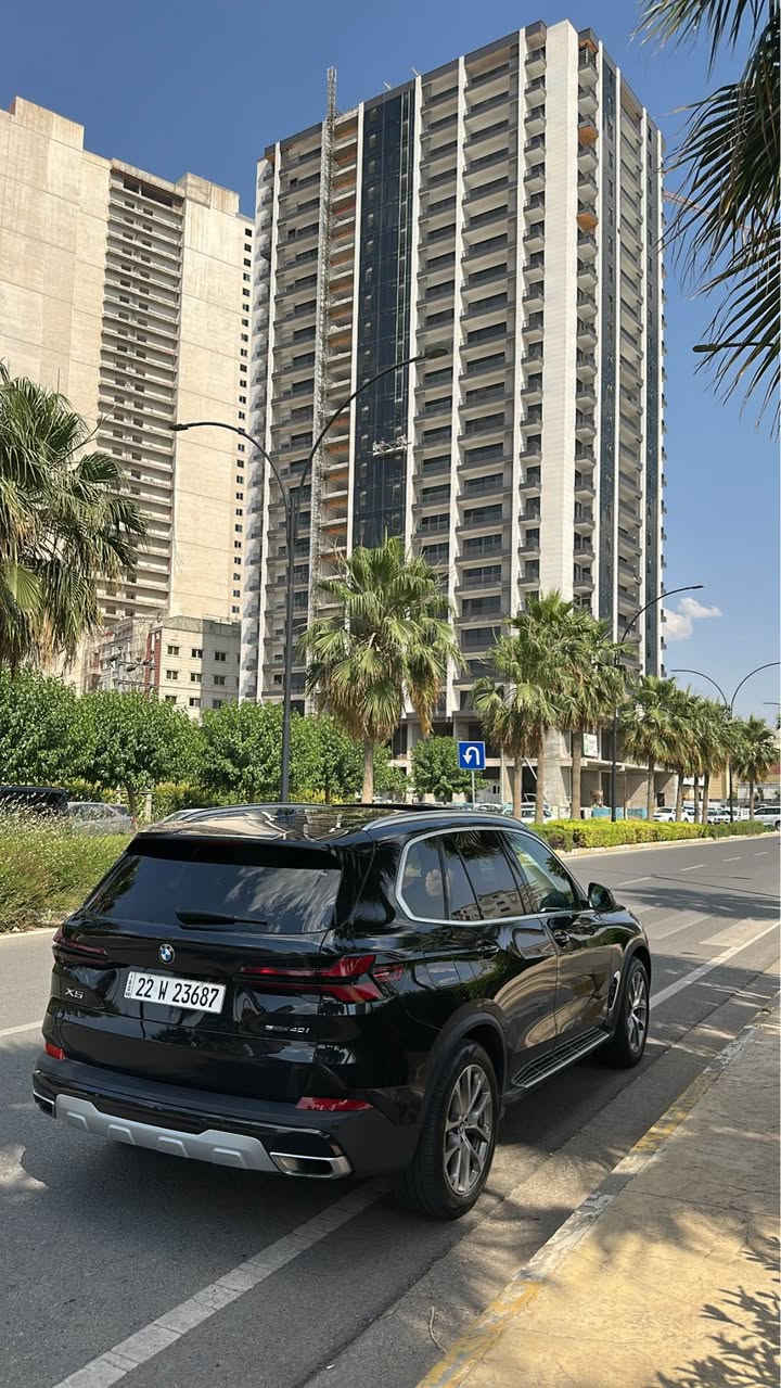 کوردی ـ عربـــــي 🔥 

BMW X5 S-DRIVE40i 2024 
Engine: V6 3.0-Turbo 🚀
Raqam Hawler 7azr 
53هزار روشتووە 
کلین تایتل//  بێ بویاغ 💎 
وارد ئەمریکی 🇺🇸 
نرخی 475 وەرقە و مجال
📍شوێن هەولێر 
360 دەرجە کامیرە - کامیرە - حساس - رادار - پانوراما - شغال ...
~~~~~~~~~~
***********
~~~~~~~~~~
BMW X5 S-DRIVE40I 2024
Engine: V6 3.0-Turbo 🚀 
رە قەم جاهز
ماشي 53 الف 
کلین تایتل// بدون صبغ 💎
وارد امریکي 🇺🇸 
سعر 475 ورقة بي مجال 
📍مکان سیارة اربیل
360 دەرجە کامیرە - کامیرە - حساس - رادار - پانوراما - شغال ... أربيل, العراق
