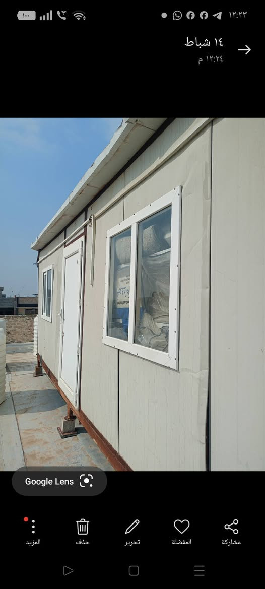 كرفان  3في6  للبيع مكانه بعقوبة التحرير  مليون و250  الف  يحتوي باب عدد 2 شباك عدد2 تكلف تنزيل الكرفان اني اتحمله التحريى،،***********
