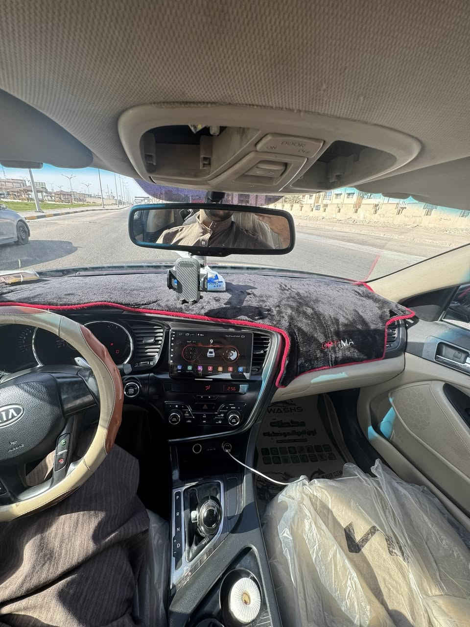 ‏Kia اوبتيما موديل 2013 فول مواصف وارد خليجي  السعر 105 وبيها مجال العنوان البصرة حي الأصدقاء ***********
