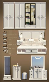 غرفة نوم تركي • ١٠ قطع • مرتبة طبية هدية