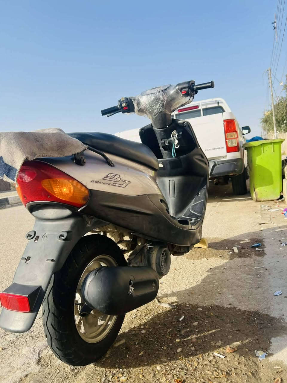 سلام عليكم دراجه البيع نوع بيجي
دراجه طالعه من حاوية قبل 3اشهر مامفتوحه لحد يكلي مفتوحه لو لا دراجه (مامفتوحه مامفتوحه)  دراجه مبدل بيهة فقط سلف ونقصهة تريشه فقط تريشه هورن اشاير كلوبات كلهة شغاله دراجه  وحتاجيت ورايدهة ب(550)وبيهة مجال قليل..!


**إذا كنت صاحب هذا الإعلان وتريد حذفه لأي سبب، رجاءا أرسل رسالة إلى الدعم الفني**