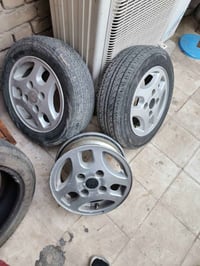 متوفر تاير كلش نضيف قياس 165/65/13 ويا ويل نضيف سعر التاير الواحد مع و...