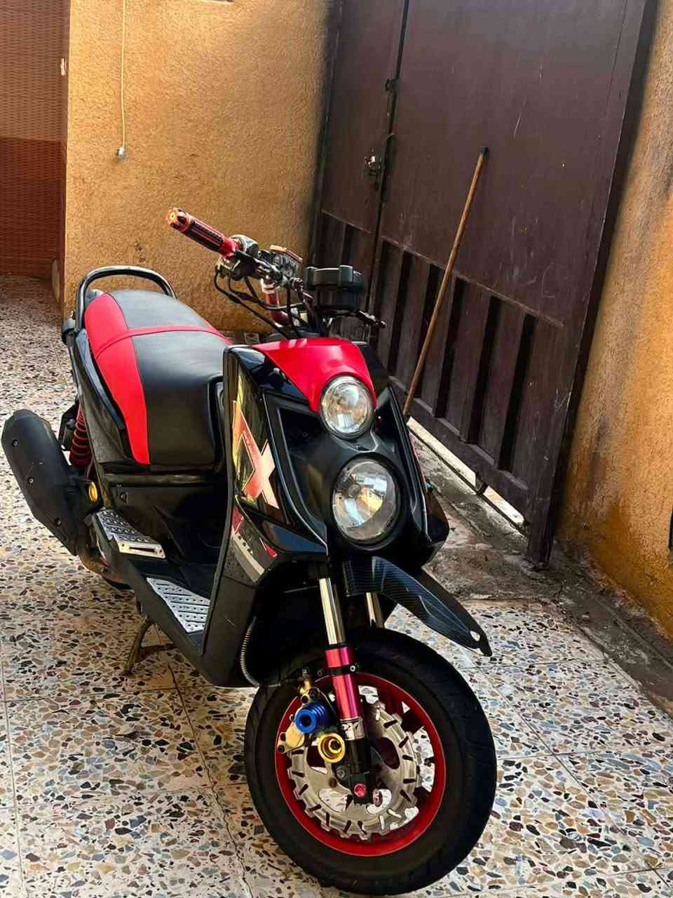 سكنس جبلي فحل. للبع
محرك كفاله ماصارله هواي نازله م̷ـــِْن لوكيل

سترين رياضي كرزي

صدر امامي ب150الف كرزي

براغي ڱڵـه. سبع الوان

كهربائات كامله شغاله

كشن مدوشم اربع ولفات

جاملغغ امامي كاربون فايبر

دواسات رياضي 

قبق فلاوين

وياله حمر بلادي

دراجه مزوعه تزويذ ڱڵـه. بلاد

مراوس بوليس مسطره نضيفه او بيع

خان بني سعد
سعر بواحد وبيه مجال قليل ابو850طلع كبل

رقم

***********
