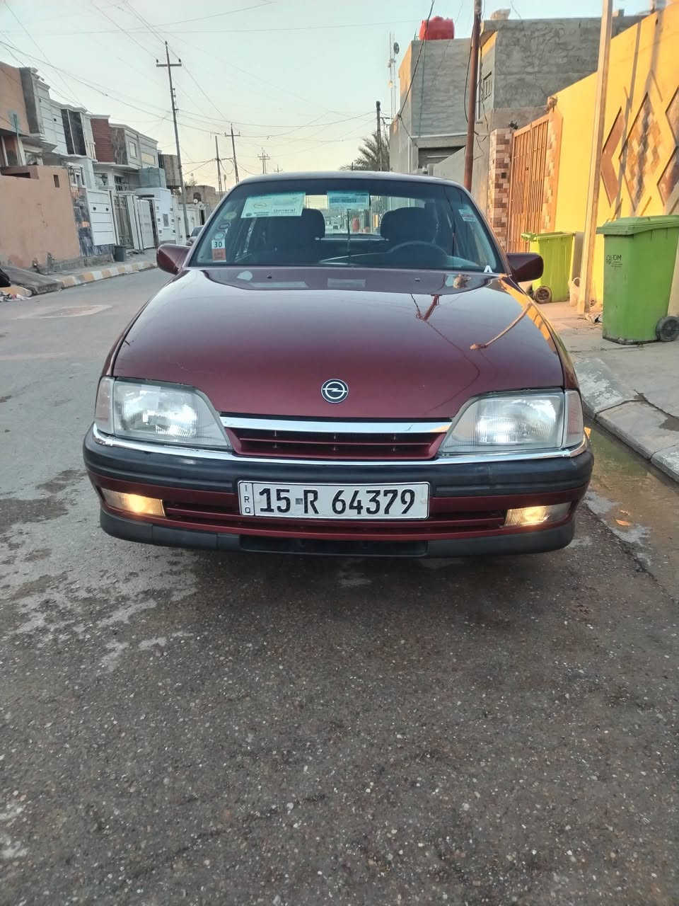 سلا عليكم اوبل اوميكه موديل 93سياره جديده اي نقص مابيه سياره مال جنيه السعر 3٨ مكان السيارة فلوجه ***********،، ***********
