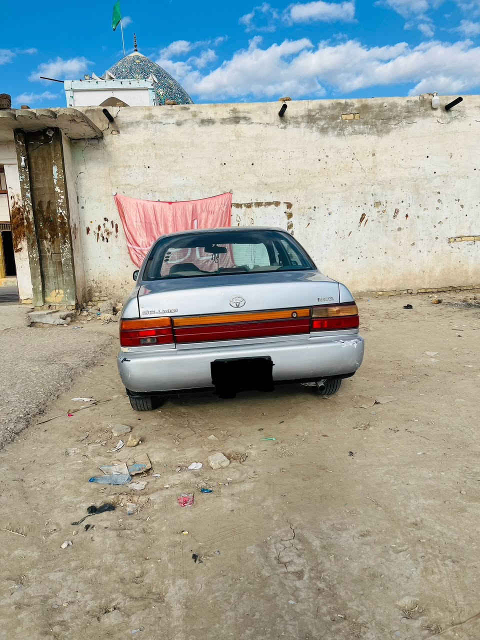 سلام عليكم كورلا موديل ٩٤ رقم بصره سياره جاهزه كير مكينه كهربائيات تبريدهه  شغال تخم تاير حداديه جديده الاستفسار  ***********
