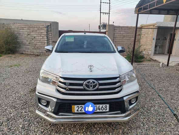 السلام عليكم
هايلوكس موديل 2021 اصل كويتي وارد بازرعه فابلون الشركه بعده

ماشيه 97 الف حقيقي بوضع الشركة

 سبير منازل
مثبت سرعه 
كير عادي
صاج اصلي 
ويل كب  
تبريد لمس وخلفي  
ثلاجة بالجكمجه
تخم تاير جديد
رقم اربيل انكليزي بأسمي  
السعر 260 ورقه 
مكان السيارة الموصل ربيعه
للاستفسار
***********
***********
