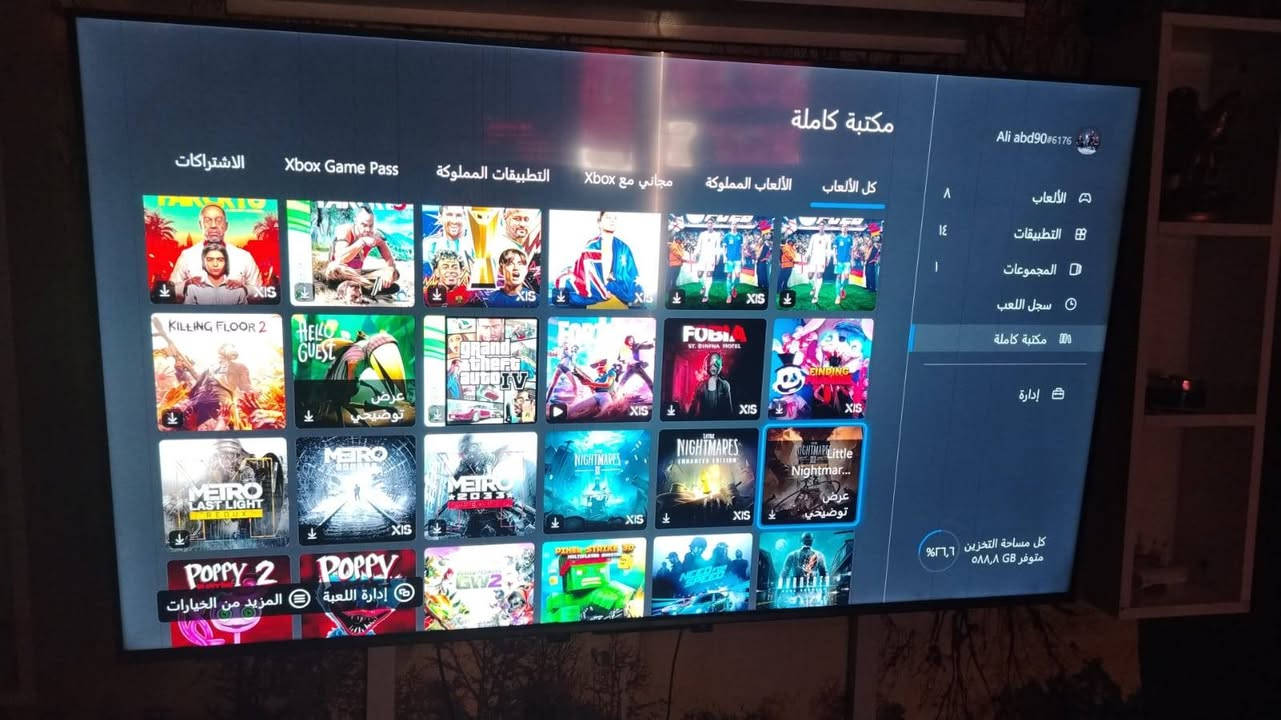 Xbox serias x لبيع هاي العاب ملك بالحساب سعر 725 بغداد مدينة الصدر واتساب ***********
