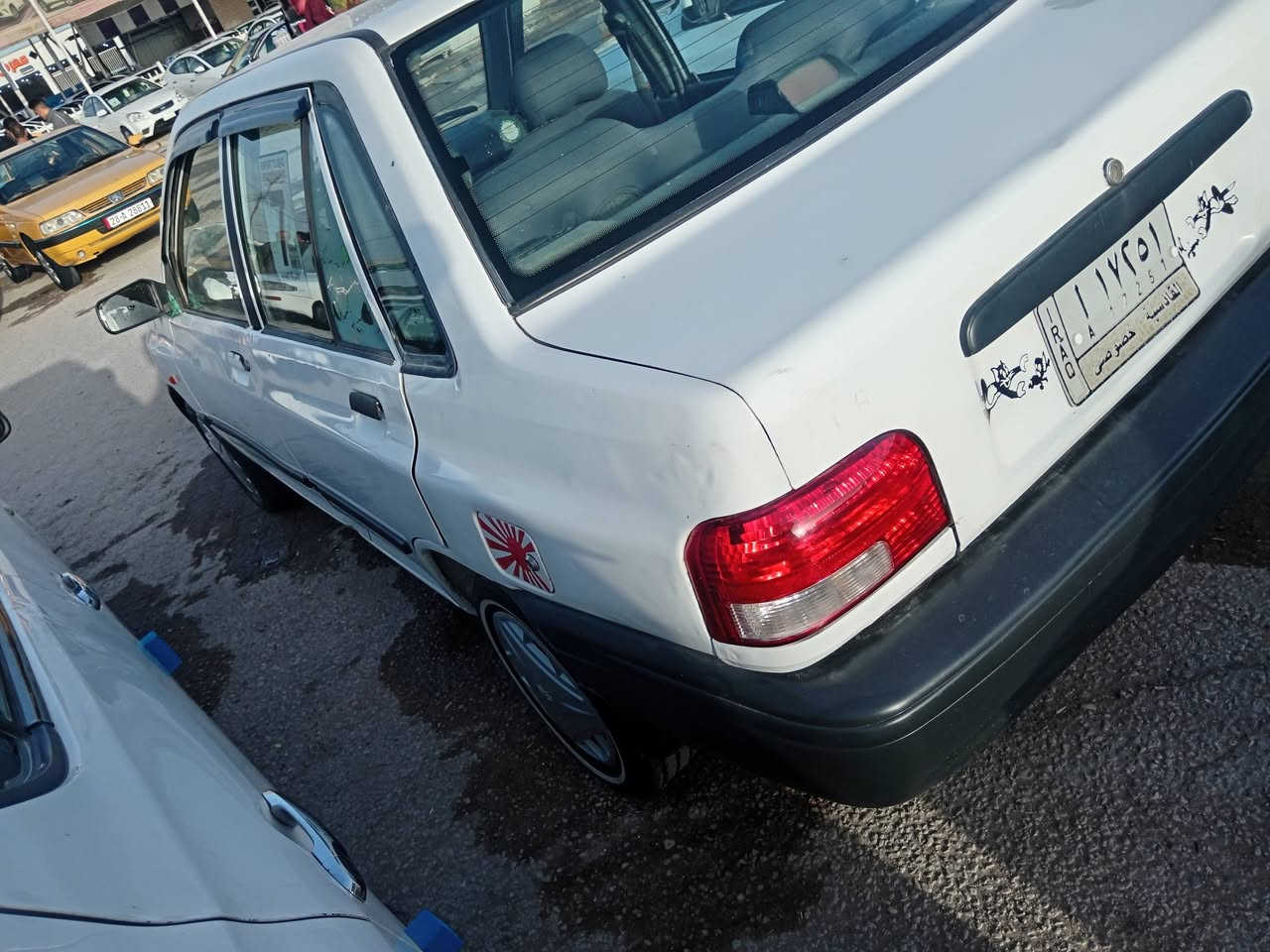 السلام عليكم سايبه 2012 كير ومحرك وحداديه خير من الله السياره بيهه بس بنيد السعر 30 وعليهه غرامه 400 الف ينكطعن من سعر السياره نصبتهه كلش حلوه مكاني نجف ***********
