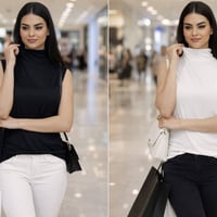 بودي نسائي • هاينك توب • فري سايز