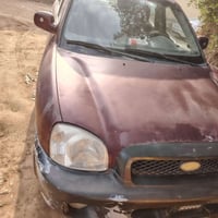 البيع سنتافي موديل ٢٠٠٢وارد أمريكي  سنوية صارلهة شهر ساقطة مصبوغة حزام...