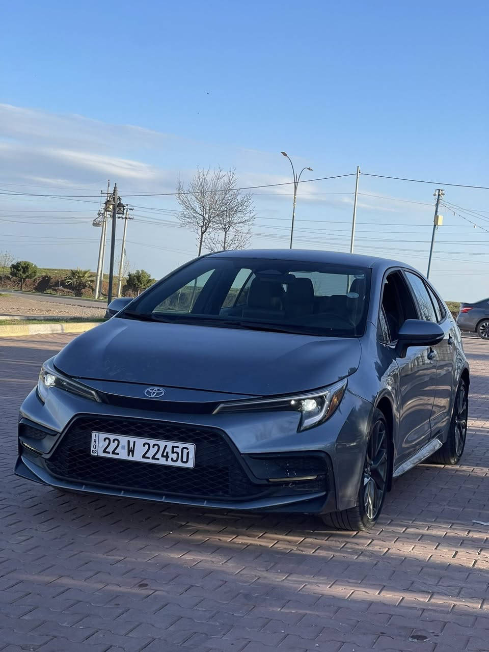 سلام عليكم ورحمة الله وبركاته 
TOYOTA COROLLA 2024 SE
فقط بنيد صبغ 
بدون دواخل و شاصي 
بدون ايرباك 
ماشية 15 الف ميل
سيارة مرقم جاهز رقم اربيل 
سيارة بدون مصرف جاهز 
محرك 2.0L(4V)
موصفات SE
بصمة 
بريك بصمة 
ابواب بصمة 
شاشة كبير 
تحكم ستيرن 
تحديد سرعة 
لايتات LED بلادي 
ويل كروم 
بلاك اديشن 
صندوق كهربائي 
تبريد لمس
رادار جانبي 
رادار خلفي 
رادار امامي 
سعر 154$ و بيها مجال 
***********
