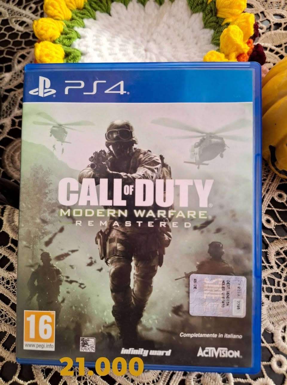 📀 جميع الأقراص بحالة ممتازة (نظيفه 99%)
✅ ضمان تشغيل كامل
♻️ أي خلل بالقرص يتم استرجاعه
🎮 الألعاب المتوفرة:
FC 25
PES 2019 (إنكليزي)
Battlefield 1
Call of Duty: Modern Warfare
Back 4 Blood (يابانية)
The Crew 2 (عربية)
Call of Duty WWII
FIFA 2020 (عربية)
Rainbow Six Siege
📩 للتواصل والاستفسار:
(***********)
بيجناً انستا:dvd_wwr 
الأسعار بصور موجوده
💥 الكمية محدودة – اغتنم الفرصة 💥

