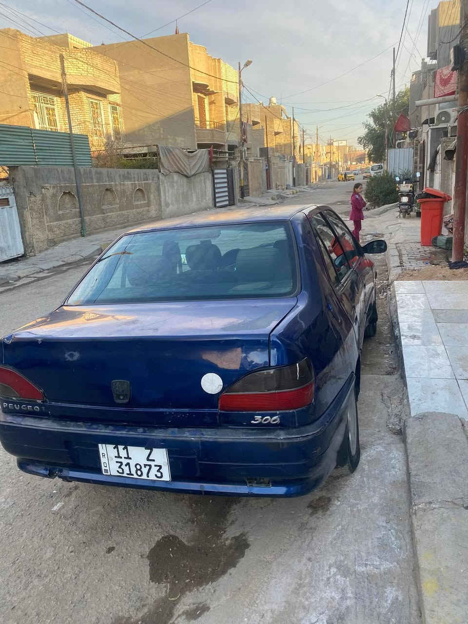 السلام عليكم بيجو ٣٠٦للبيع  2002 رقم بغداد أنكليزي كاملة ما بيها اي نقص مكينه جديده حاويه تايرات جديده كير جديد طايره قاعدة فيت بام كاملة جديده عمبار بريك رئيسي جديد بسمي المكان بغداد الكماليه  السعر ٣٦وبيها مجال رقم الهاتف ***********
