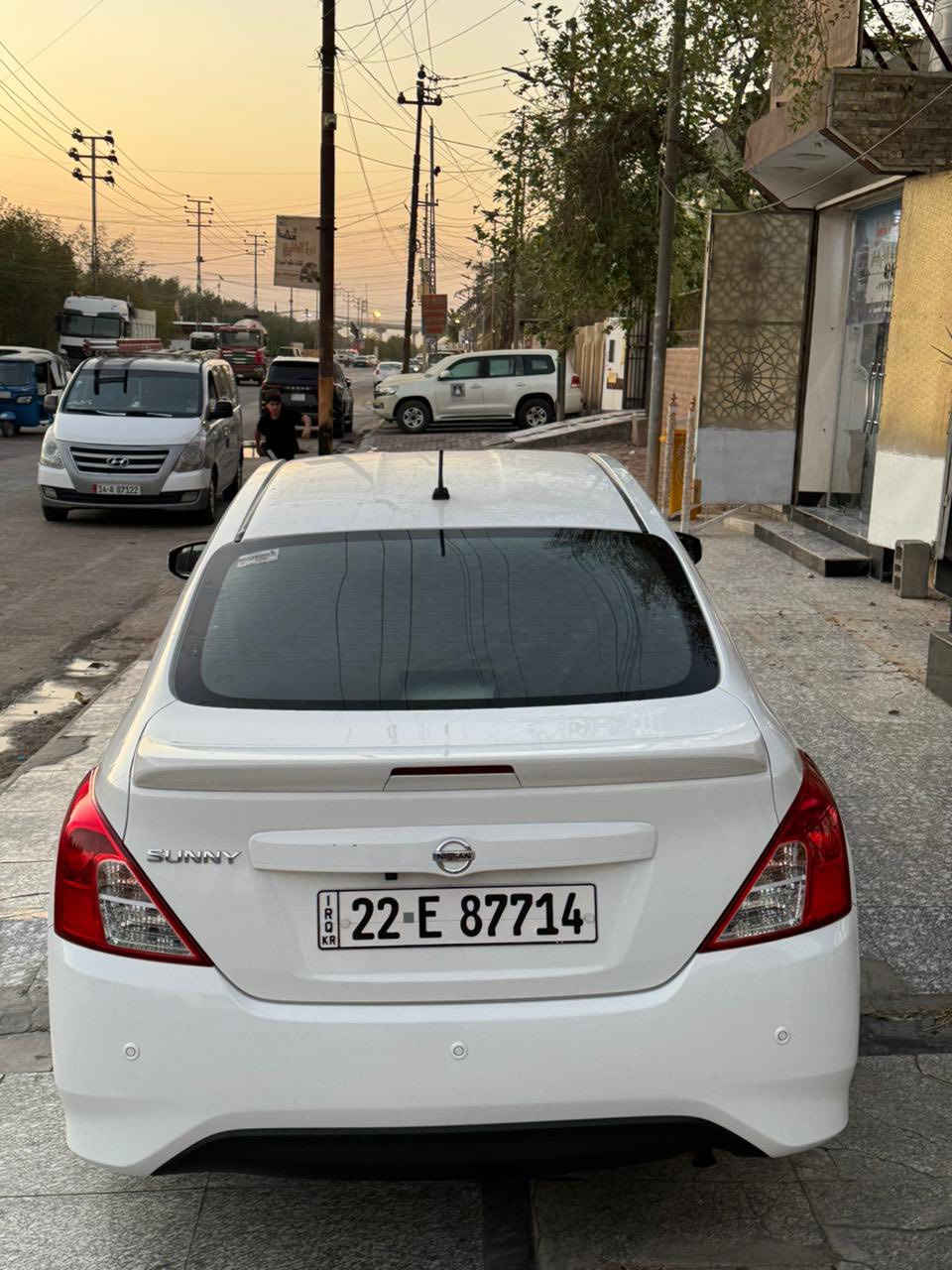 سلام عليكم نيسان صني البيع
مديل ٢٣ كفاله عامه عده بارد كلش صغير بل جاملغ امامي 

فول موصفات بصمه كيج حماوه صندوك بصمه مري كهرباء 

ماشيه ٦٤ الف سياره جديده 

شاشه لمس تدعم ابل كار

كامره خلفيه حساسات 

دخول ذكي 
عنوني بصره امل داخلي 

سعر ١٢٢ وبيها مجال قليل كلش 

اتصال عل رقم ***********
