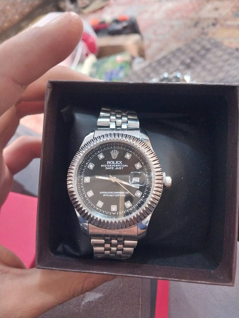 اجمل ساعات رولكس مال امزون
سعر القطعه 40الف


**إذا كنت صاحب هذا الإعلان وتريد حذفه لأي سبب، رجاءا أرسل رسالة إلى الدعم الفني**