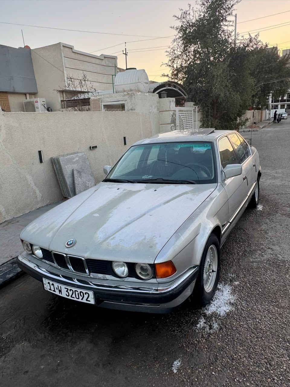 سلام عليكم للبيع bmw730مفتوح موديل 1990بسمي سنويه جديده تبريد ثلج  السياره بلاديه ومكفوله السعر ٦٥وبيها مجال العنوان بغداد للاستفسار***********
