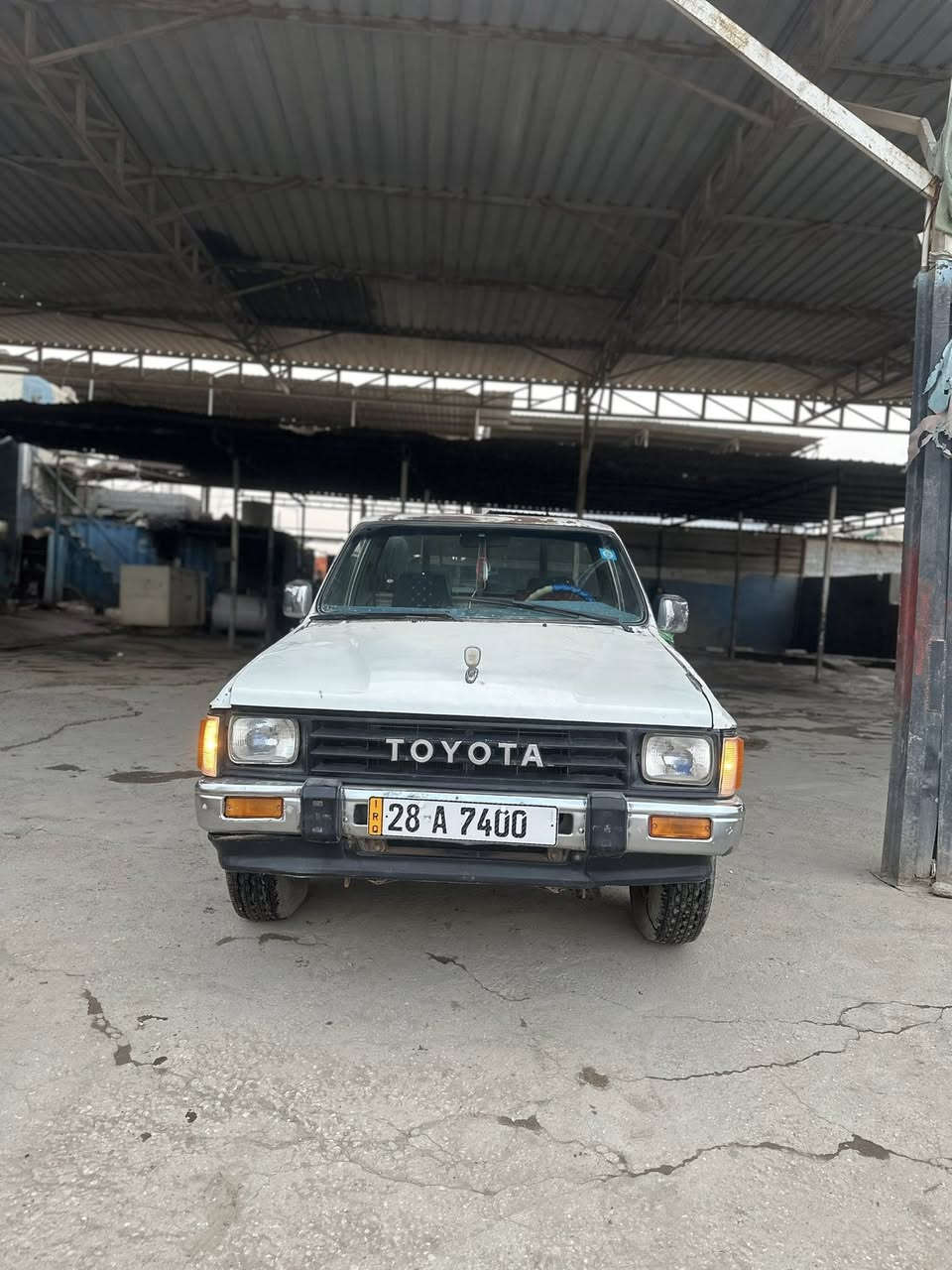 تيوتا هايلكس
السلام عليكم 
موديل 1988
سيارة بلادة
كير و مكينة وكهربائيات كله مكفوله بشرط
سنوية جديده  رقم مميز 
مكانة كربلاء 
***********
