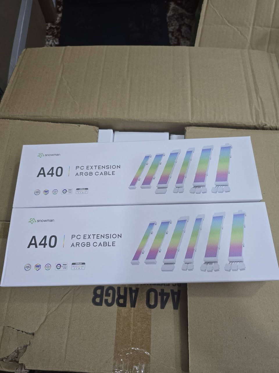 الاسلام عليكم وصلتني بضاعة جديد
1- مبرد s40 انابيب4 نحاس السعر 23 الف 
2- مبرد ap-400 انابيب 4 نحاس  + شاشة عرض درجة الحرارة السعر 28 الف 
3- مبرد Lc-D600w  انابيب 6 نحاس حجم مروحة 120  السعر 33 الف 
كيس فارغ ميني السعر 50 الف 
كيس فارغ مد تور السعر 70 الف
هب 3pin argb السعر 6 الاف 
 كت اكستنشن قطعتين كرت و بورد الكت 45 الف 
فانات شبيه ليان لي اسود القطعة 7 الاف


**إذا كنت صاحب هذا الإعلان وتريد حذفه لأي سبب، رجاءا أرسل رسالة إلى الدعم الفني**