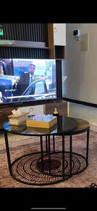 طبلات ثقيل تون وبعد اكو ثلاثيات وياها 07715562257 يعني 5 قطع وماكو اي ...