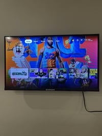 تلفزيون شينون سمارت حجم ٣٢   بي كل التطبيقات شغال ١٠٠٪؜ استعمال كم شهر...