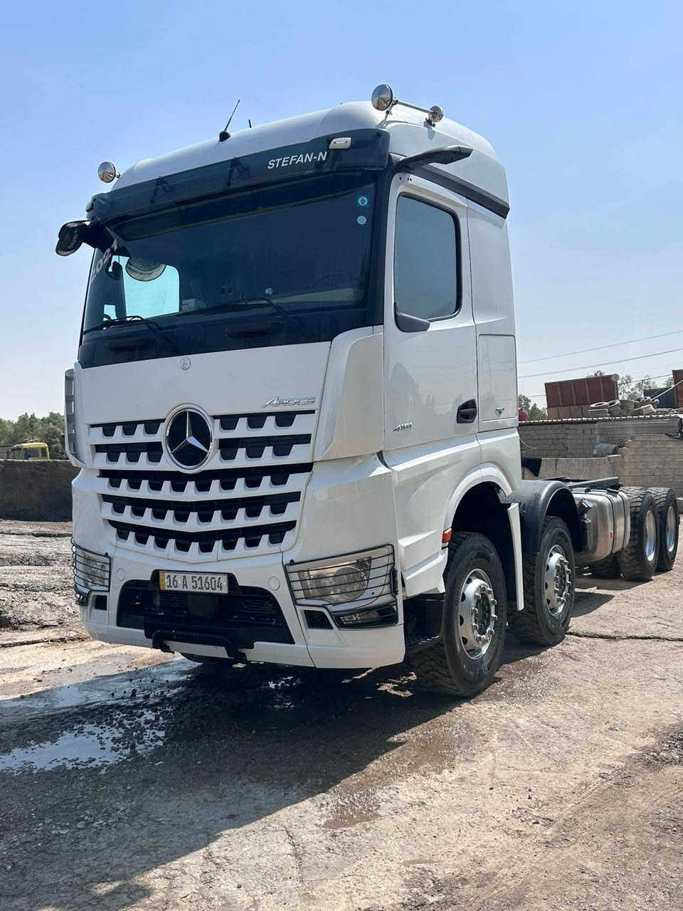 اللهم صلي على محمد وآل محمد 

للبيع مارسدس وحش عقرب قلاب بلادي 
موديل 2021 اصل بموديلها 

مسجله قاطره ومقطوره ٣ لوحات 
مكينه حجم  51
السعر 9$ شدات 
العنوان النجف 
لستفسار الاتصال ***********
