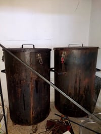 تنور مندي مبطن  طابوك حراري مع سيبايه  ارتفاع متر ونص  ابيعه اقل من سع...