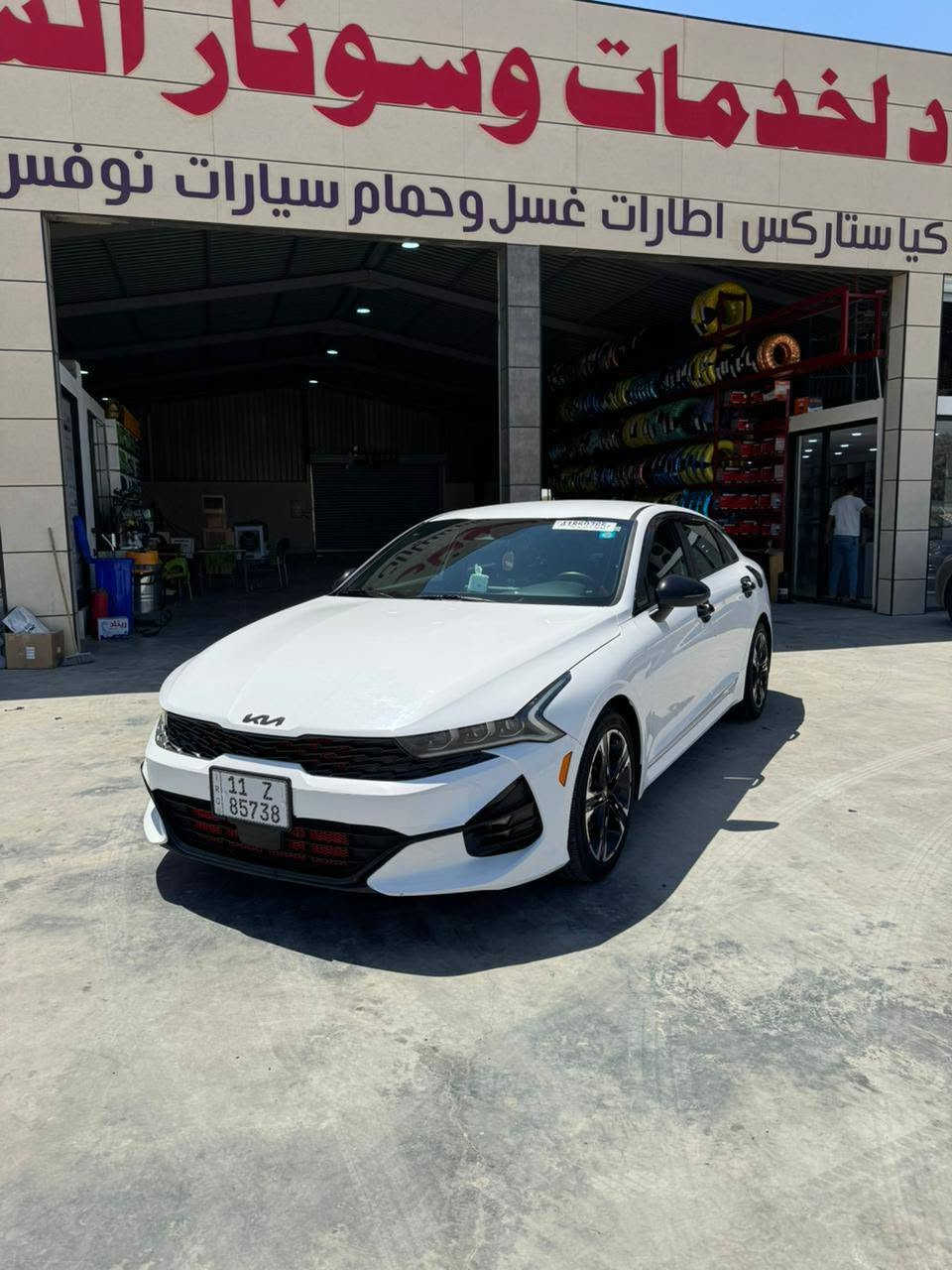 السلام عليكم كي فايف موديل 2024 للبيع فقط مواصفات فول عدا الفتحه السياره جيتي لاين 
الضرر جاملغ خلفي 
ماشيه 34 كيلو 
رقم بغداد ابسمي تحويل مباشر
السعر 190 وبيه مجال 
مكاني بغداد
***********
