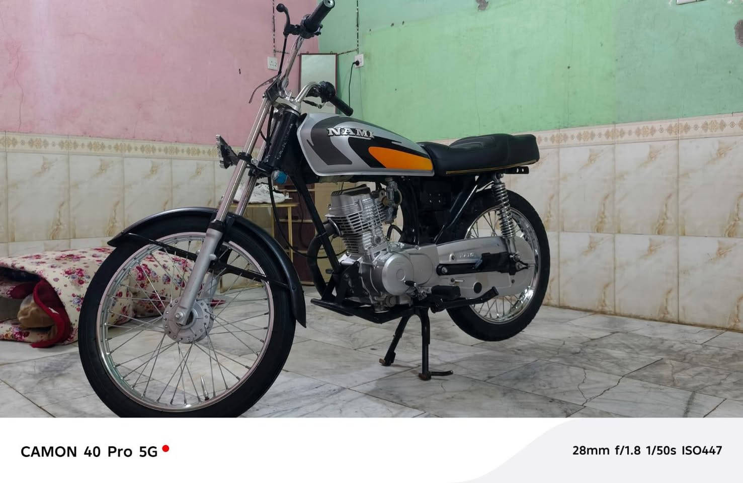 سلام عليكم دراجه نامه اصلي كلك كلك كلك دراجه تعمره 2025 دراجه احلاء من الصور شلعه معدل خير من الله كله جديد بربع ماذب عليها العنوان الناصريه مركز الرقم *********** رجاء مو شراي لا يتعبني السعر 675  او بيها مجال حك جيه ♥
