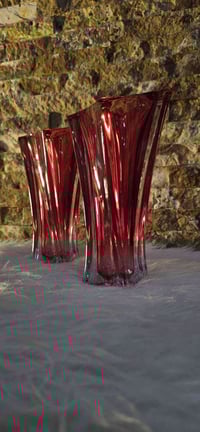 زوج مزهريات • ديكور منزلي