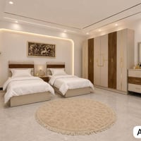 ٥ قطع • شبابي • سرير ثابت