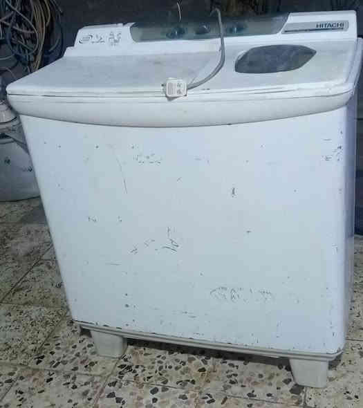 السلام عليكم غساله هيتاشي ياباني كلش نظيفه شغاله كامله تنشيف وتصريف وغسل 13 كيلو السعر90 الف العنوان المعلمين مال الامين قرب المجلس البلدي الرقم:***********
