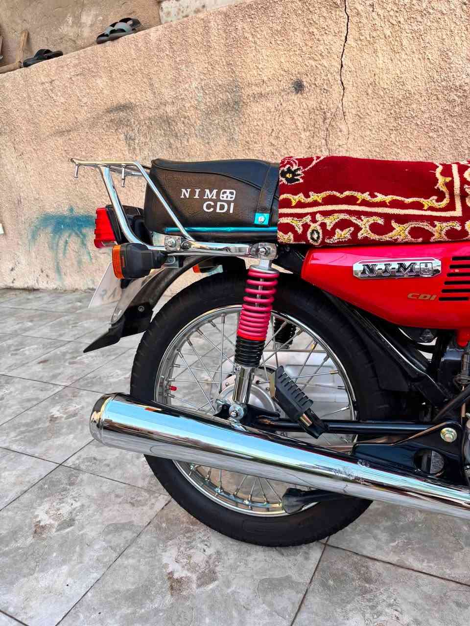 للبيع نامه امتياز ٢٠٢٦ دراجه كفاله عامه من المحرك ومن كلشي جديده بعده مابيه نقص اي شي 
مكاني بغداد الدوره السعر ٨٠٠ وبيه مجال ***********
