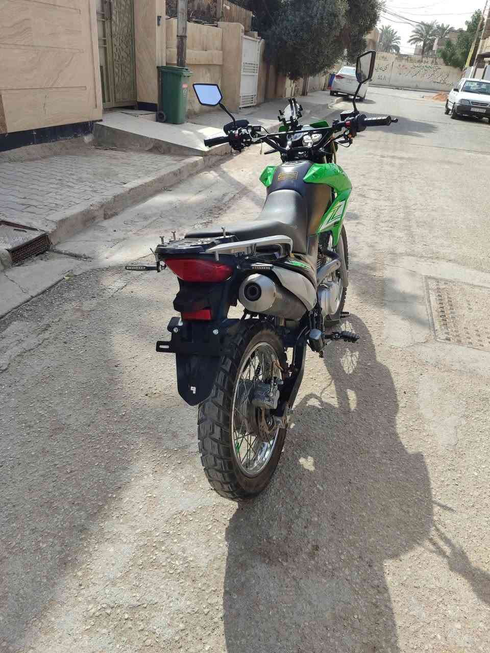 سلام عليكم
دراجه قفاز كافير موديل 2025 
بدون اوراق ماشيه 15 الف محرك 200
السعر 1500 وبي مجال متواجد خاص 
او ع خط ***********
