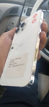 آيفون ١٣ برو ماكس • ١٢٨ • كسر بالظهر