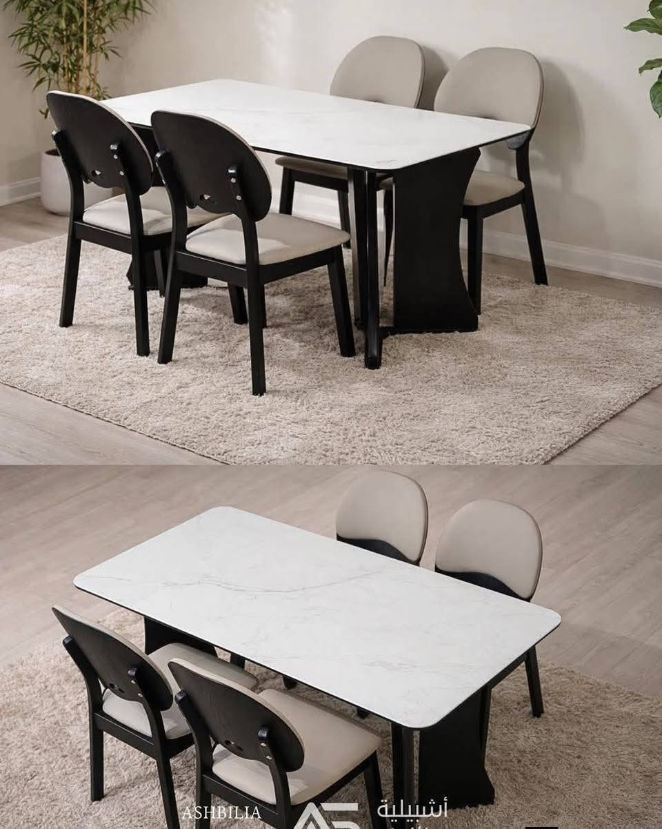 وصول ميز طعام 4 و 6 كرسي
تجدونه لدى شركه مشتاق العذاري و اولاده للوكلات والتجارية 
***********
