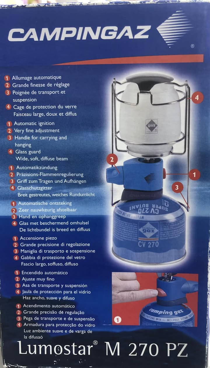 15000 /الف فانوس غاز Campingaz


**إذا كنت صاحب هذا الإعلان وتريد حذفه لأي سبب، رجاءا أرسل رسالة إلى الدعم الفني**