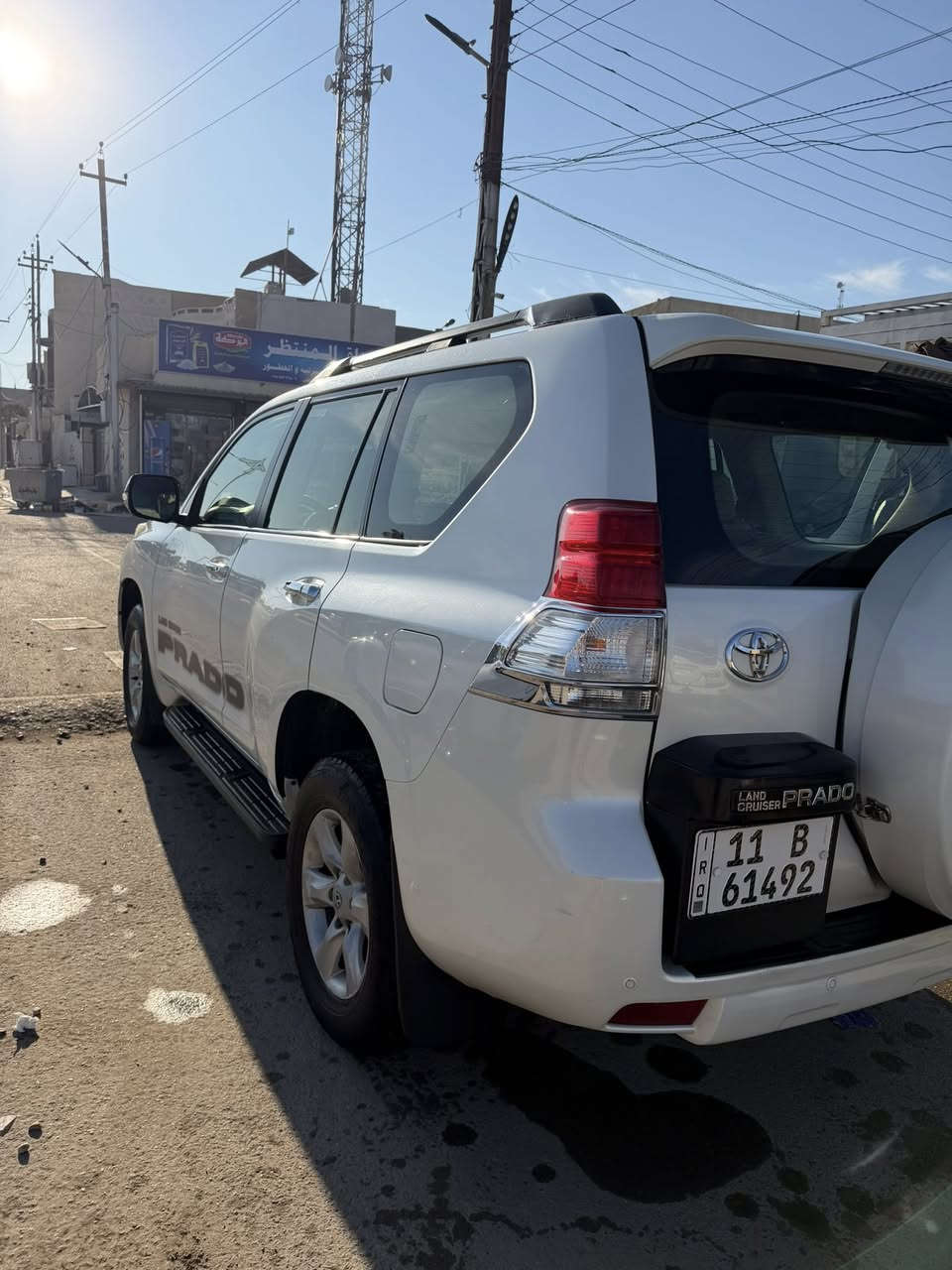 برادو 2013 جديده بمعنى الكلمه مكفوله من بارد وتبديل وصبغ
ماشيه 151 الف حقيقي موصفات TXI ومعروف موصفاته 4 سلندر رقم بغداد بسمي صدر جديد تخم تاير جديد سياره مال جناي مكاني صلاح الدين قضاء الدجيل 
سعر 273 

هاتف / ***********
