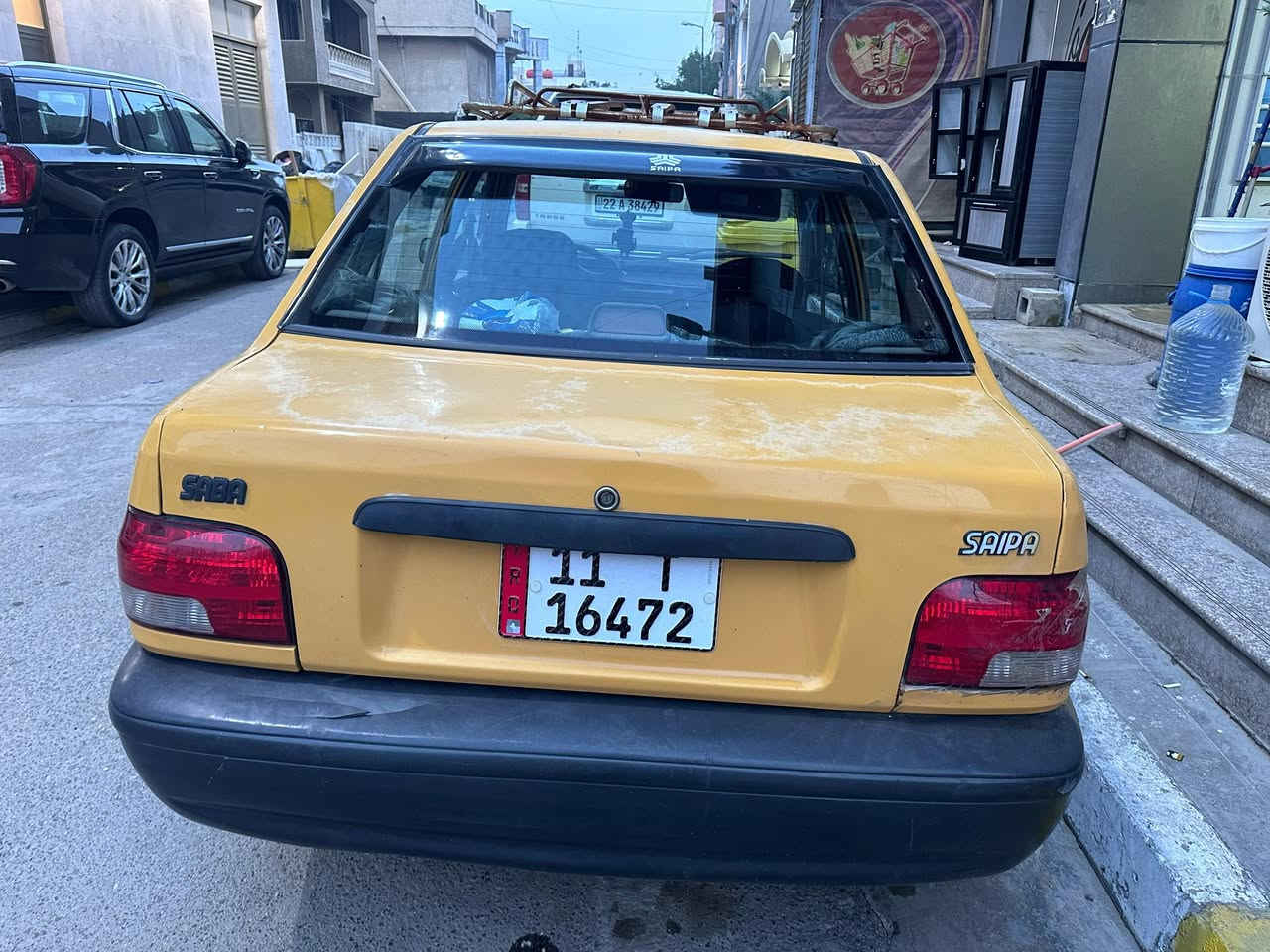 سايبا 2011مصفر هيئة و غرامات رقم انكليزي تحويل ثاني يوم   كير و مكينة خير من الله حدادية و ضفيرة جدد سيارة مال جناي السعر 23 و بيهة مجال بسيط حك الجية 
الاتصال فقط رقم او واتساب ***********
