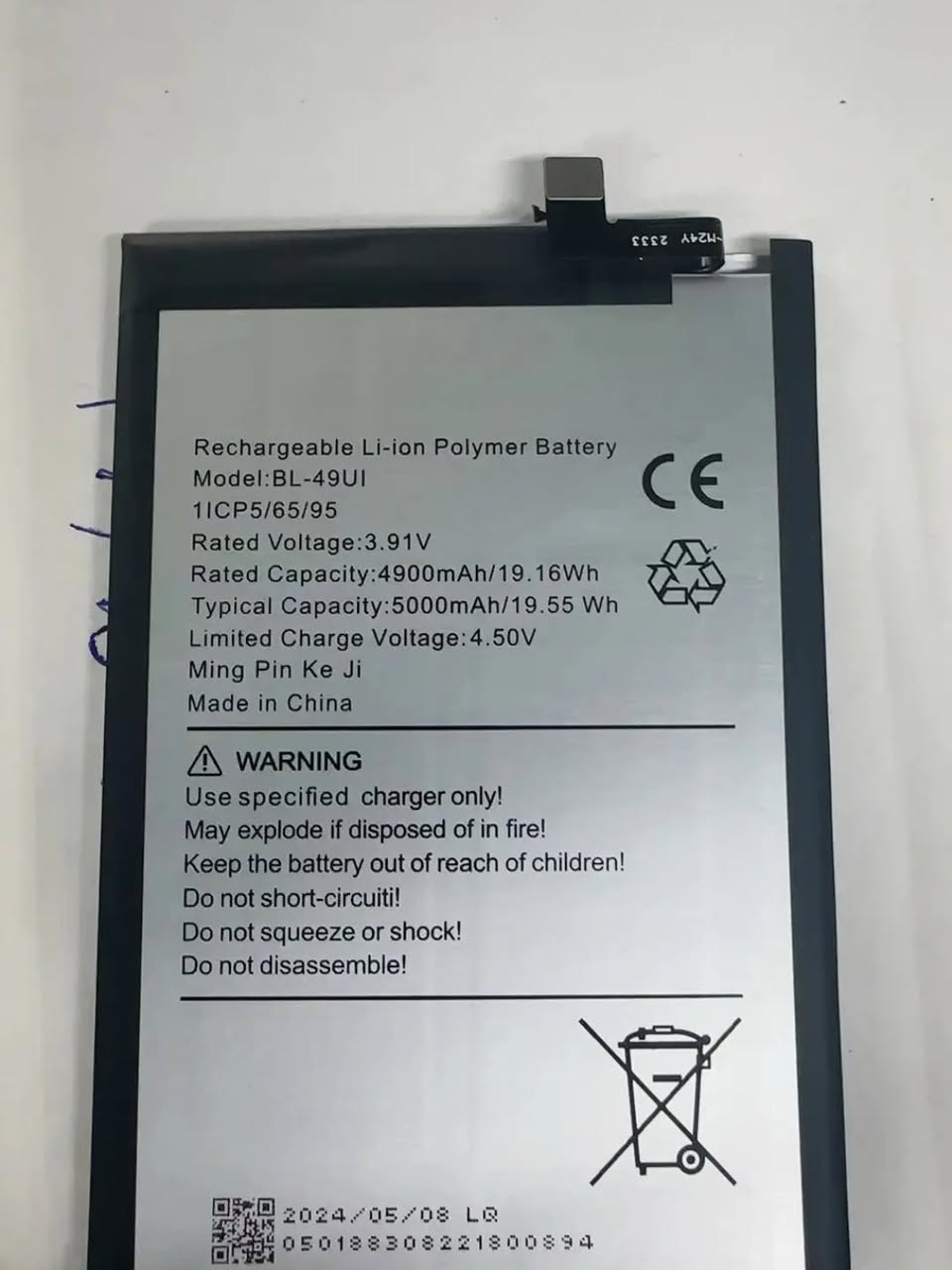 🏭 Manufacturing Today.
Powering Your Business Tomorrow.

🔋 Factory Direct iPhone & Android Batteries
✅ Stable Capacity
✅ OEM Packaging
✅ Custom Logo Printing

📲 WhatsApp: +86 18344033799

#TianyiBattery #PhoneBattery #AndroidBattery #iPhoneBattery #OEMBattery


**إذا كنت صاحب هذا الإعلان وتريد حذفه لأي سبب، رجاءا أرسل رسالة إلى الدعم الفني**