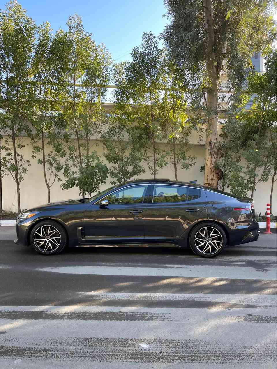 #كيا #ستنكر موديل 2022 رقم اربيل 
فول فول مواصفات بصمة بارنوما فتحة سقف 
محرك 4 سلندر 2500 تيربو يعني مو طياره وانما صاروخ وديمشي بلكاع

السياره بدون حادث فقط بارد مكانين فقط
بدون دواخل بدون ايرباك 
المواصفات
لون رصاصي ع فيلي
 كيا ستينكر موديل 2022  GT LINE 
 محرك 4 سلندر 2500 تيربو  
 عداد المسافة 43 الف كيلو
 نظام صوت harman.kardon  سماعه12
لايتات زينون عالي واطئ اصل مع كشافات ليد  ٤عدسه ليد 
 بصمة للابواب مع بصمة تشغيل وتشغيل عن بعد اناره ترحيب
اشارات بالمرايا الجانبية مع حساسات الاجتياز الجانبي 
 حساسات خلفية اصل مع كاميرا دوارة 
ويل كب حجم 18مع طقم تاير بحالة ممتازة جدا
 رادار امامي وتوقف تلقائي 
 مرايا جانبية شفط كهرباء هيتر مع كفرات كربون فايبر
 سقف المركبة بانوراما 
صالنصة خلفية رياضية باربعة فتحات 
 غرفة السيارة جلد اصل  
 شاشة دشبول كبيرة لمجموعة من الايعازات 
 تحكم كهربائي متكامل الايعازات لمقاعد المقدمة 
 حساسات الانحراف عن المسار في الطرق المفتوحة 
ستيرن رياضي حرف D مع شفتات ستيرن 
تحكم ستيرن متكامل الايعازات مع تحكم الرادار 
رادار امامي تفاعلي وتحكم كامل من الستيرن 
 وضعيات للقيادة عدد 5 
منافذ USB,AUX مع شاحن موبايل وايرلس 
مقاعد السائق والراكب رياضي
كراسي تبريد تدفئه
ستيرن هيتر
داخل كنتارة
لحية اصلي اماميه
مرايه وسطيه اوتو
تبريد خلفي منفصل
اوتو هولد 
اتو ستارت
لايت اوتو ذكي عند القيادة
بريك بصمه
اوتوستارت
حساس مطر
حساس لايت
سياره اي نقص مابيهه من جميع نواحي
للاستفسار 
سعر 188ورقه
 (***********)
مكان بغداد صليخ الفارس, صلاح الدين
