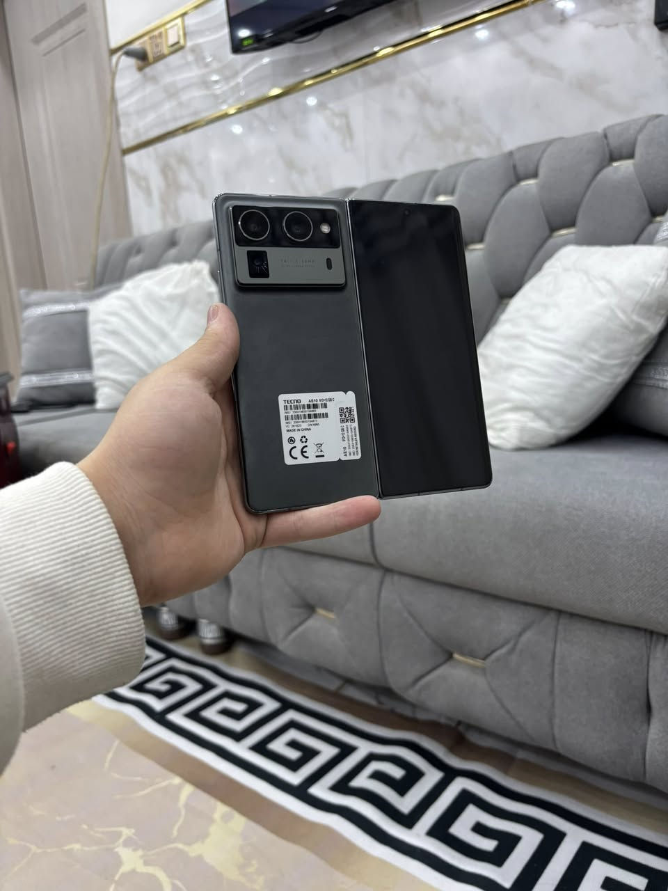 PHANTOM FOID 2 5g
ذاكرة 512
رام 24
يدعم الشحن السريع W70
يدعم قلم
كامل ملحقات
سعرة 1250
رقمي وبي واتساب
***********
